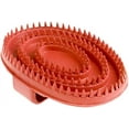 thumbnail image 2 of HORZE Small Rubber Curry Comb - Red - One Size, 2 of 2