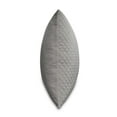 thumbnail image 2 of Gemma 21" Velvet Throw Pillow - Mushroom Gray in Set of 2, 2 of 5