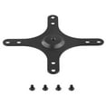 thumbnail image 3 of Portable Monitor Mounting Bracket Plate VESA 1/4 Inch Screw Hole to 100x100mm 75x75mm, M4 Screw Set, 3 of 5