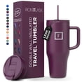 thumbnail image 1 of Taza aislante IRON °FLASK Copilot con pajita y tapa abatible, 950 ml, 1 of 8