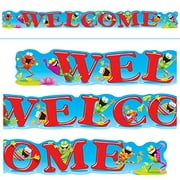 TREND enterprises, Inc. T-25049 Welcome Frog-Tastic! Quotable Expressions Banner, 10