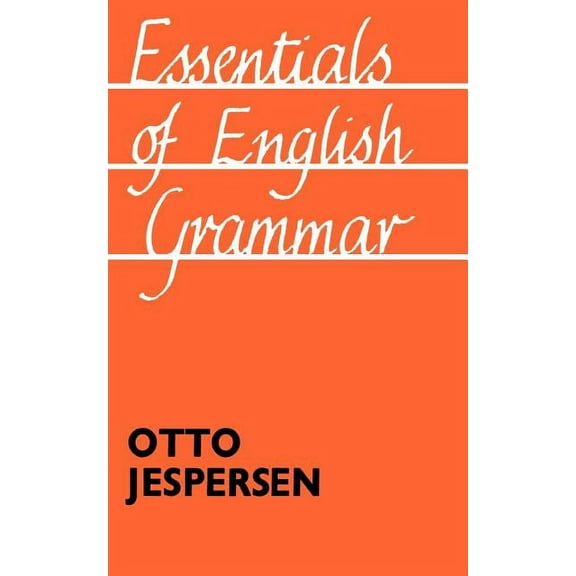 Essentials of English Grammar: 25th impression, 1987, (Paperback)