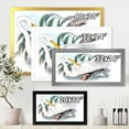 thumbnail image 4 of Designart 'Ancient Australian Birds IV' Traditional Framed Art Print, 4 of 4