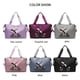 thumbnail image 2 of Bolsa De Viaje Plegable Bolsa De Viaje Plegable De Tela Oxford De Gran Capacidad Bolsa De Deporte Bolsa De Hombro Portátil Con Correa Sweethay AP007262-04, 2 of 6