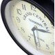 thumbnail image 5 of Reloj de pared de hierro forjado de estilo europeo negro, decoración retro, reloj de pared de doble cara (desde 10 Anneng) Zhivalor LN-0509, 5 of 8