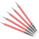 thumbnail image 5 of Herramienta de esculpir de arcilla de silicona Pluma Moldeador de doble extremo Limpiar Pluma de tallado Pincel Modelado Herramienta de puntos para bricolaje Arte de uñas ANGGREK Otros, 5 of 8