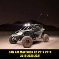 thumbnail image 5 of 2PCS 4" Rear Pillar Flag Antenna Mounting Brackets Rear LED Whip Light Brackets for Can Am Maverick X3 MAX 2017-2021 Accessories, 5 of 7