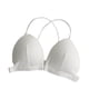 thumbnail image 1 of Sujetador sin hilos transpirable Hacer subir bralette hilo de algodón sexy ropa interior con hebilla frontal, blanco seitruly AP001473-01B, 1 of 7