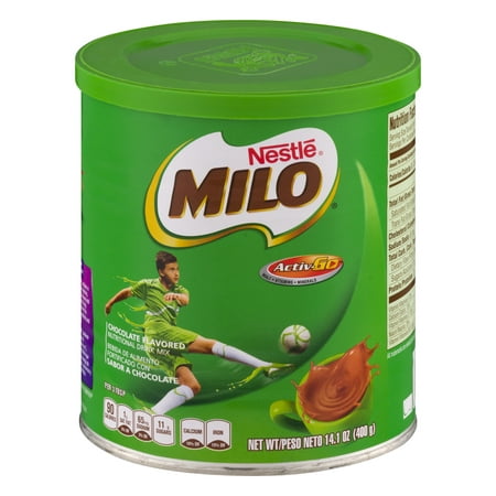 (11 Pack) NESTLE MILO Chocolate Flavored Nutritional Drink Mix 14.1 oz. (Best Drinking Chocolate Powder)