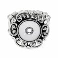 thumbnail image 1 of HOOUN Charm Crystal Chunk Drill Snap Ring Fit For 12mm Chunk Snap Button Jewelry -58, 1 of 3