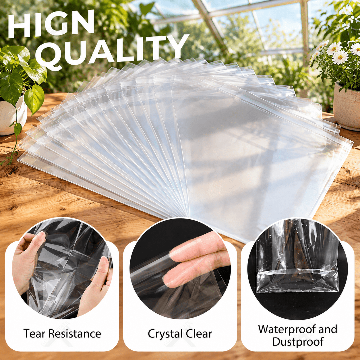 11x14 Acid Free Crystal Clear Archival Photo & Document Protective ...
