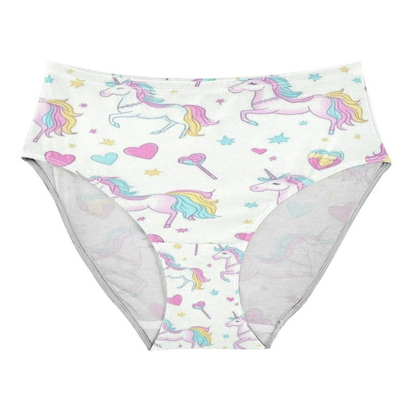 Women's Underwear Unicorns and Magic Wands Hipster Panties Underwear for women, X-Small