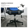 thumbnail image 3 of OULII 1Set Practical Chair Swivel Base Accessory Metal Plastic Black for Adults Office Chair Replacement, 3 of 8