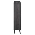 thumbnail image 3 of Modway Transmit 5-Shelf Wood Bookcase with Splayed Dowel Legs in Charcoal, 3 of 9