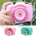 thumbnail image 2 of Kids Bubble Camera Toy Cute LED Automatic Bubble Blowing Toy Bath Toy with Strap, 2 of 7