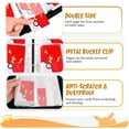 thumbnail image 5 of 4 Pocket Card Binder Pokemon Cards Binder - PU Waterproof Card Folder - Zipper Album with 50 Removable Sleeves - Trading Card Binder for TCG, 5 of 7