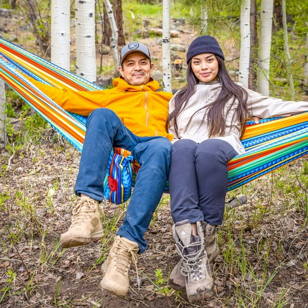 Double Deluxe Printed Hammock w/Straps - Shop Black Friday Deals