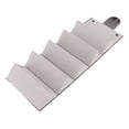 thumbnail image 2 of Sunglasses Organizer Case, Multiple Slots Foldable Multifunctional Travel Glasses Case PU Leather  For Jewelry Gray, 2 of 8