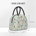thumbnail image 3 of Haiem Cartoon Dinosaur Printed Lunch Bag Women, Lunch Box Lunch Bag for Women, Small Leakproof Cute Lunch Tote Large Capacity Reusable Insulated Cooler Lunch Container, 3 of 6