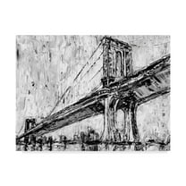Trademark Fine Art 'Iconic Suspension Bridge I' Canvas Art by Ethan Harper
