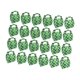 thumbnail image 5 of Juego de 24 cajas para dulces con temática de fútbol, ​​ideales para fiestas temáticas. Incluye cajas para dulces, bolsas para regalos y cajas de recuerdo. Verde, 5 of 9