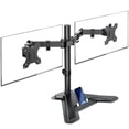 thumbnail image 1 of Soporte de Computadora MOUNTUP Negro Ajustable para Monitor VESA 2 Pantallas 27 Pulgadas, 1 of 7