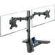 thumbnail image 1 of Soporte de Computadora MOUNTUP Negro Ajustable para Monitor VESA 2 Pantallas 27 Pulgadas, 1 of 7