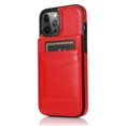 thumbnail image 4 of SaniMore for iPhone 14 Pro 6.1" 2022 Case, Card Slots Case with Flip Kickstand Premium Leather Magnetic Clasp Anti-scratch Anti-drop Heavy Duty Protective Case for iPhone 14 Pro 6.1" 2022, Red, 4 of 14