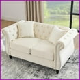 thumbnail image 6 of 81.5-Inch Oversized Modern L-Shaped Sectional Sofa, 5-Seater Teddy Fabric Corner Couch with 3 Cushions for Living Room, 6 of 13