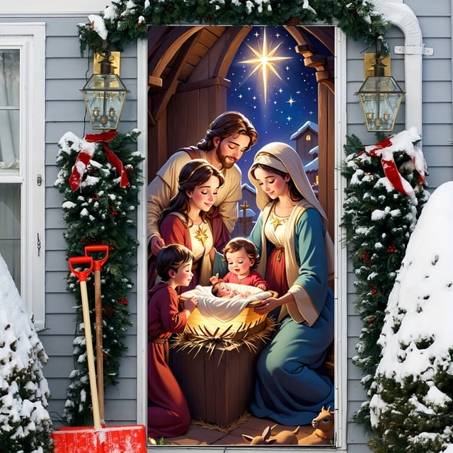 Christmas Chimney Two-Layer Toilet Paper Roll | Soft Absorbent Flushable Bathroom Tissue | Colorful Personalized Paper Towel | Suitable for Home Restaurant Use
