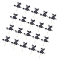 thumbnail image 1 of 20 Piezas Topper Torta de Halloween para Niños con Accesorio para de Halloween Negro, 1 of 9