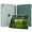 Dark Green, variant on Translucent Hard PC Back Trifold Smart Cover for iPad 11 Gen A16 11" / iPad 10 Gen 10.9" 2022, Slim Shockproof Case Auto Sleep Wake,Purple