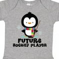 thumbnail image 4 of Inktastic Future Hockey Player Penguin Boys or Girls Baby Bodysuit, 4 of 5