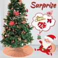 thumbnail image 2 of Christmas Rose Gold Tree Skirt 36in Sequin Tree Skirt Xmas Pine Tree Ornaments Artificial Christmas Pine Tree Skirt Holiday Decor (36 Inch, Rose Gold), 2 of 7