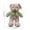 Khaki, variant on Teddy Bear Stuffed Animal, Soft Teddy Bear with Bow Plush Toys, Birthday for Kids Boys Girls, 12x6in