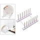 thumbnail image 4 of Organizador de tapas para ollas y sartenes, escurridor para platos de cocina blanco, 4 of 7