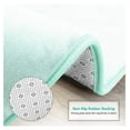 thumbnail image 5 of KriKac Bathroom Rugs – Memory Foam Bath Mat Set for Bathroom, Non Slip Absorbent Velvet - Fast Drying Bath Mats – Bathroom Rug and Contour Rug Set 3 Piece - 20 x 32-17 x 24-19 x 24, Aqua, 5 of 9