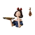 thumbnail image 1 of Estatua De Princesa De Resina De Arte Moderno, Bandeja Para Llaves, Adorno De Escritorio Multiusos, Almacenamiento De Dulces, Escultura Decorativa Para Recuerdo De Fiesta, 1 of 8