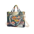 thumbnail image 7 of FORMRS Womens Corduroy Tote Bag Crossbody Shoulder Handbag with Pocket, Colorful Goldfish, 7 of 7