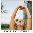 thumbnail image 3 of HEALEEP Convenient WaterSaving Shower Hose for Home Use with Flexible Black Plastic Design 6.5 Feet, 3 of 8
