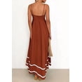 thumbnail image 2 of PRETTYGARDEN Women Summer Flowy Maxi Dress Casual Sleeveless Spaghetti Strap Ruffle Beach Long Dresses, 2 of 9