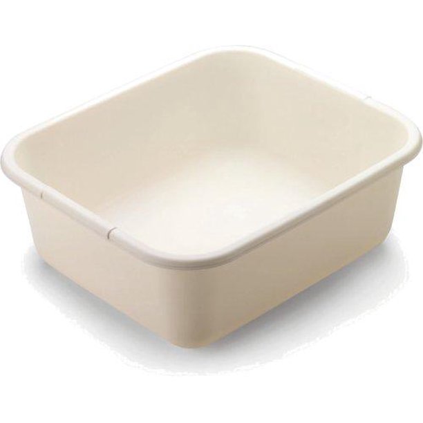 rubbermaid 11.4 qt dish pan, bisque (2951)