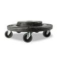 thumbnail image 1 of Rubbermaid® Dolly With Quiet Casters For Brute® Container, Black, 1/Each, 1 of 4