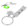 thumbnail image 1 of Metal Keychains Cute Shaped Fashionable Skiing Style Key Rings for Competition Souvenirs Gifts, 1 of 7