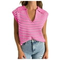 thumbnail image 1 of HNMKIU Tank Tops Women Summer Sweaters For Women V Neck Cap Sleeve Tops Sleeveless Spring Clothes, 1 of 4
