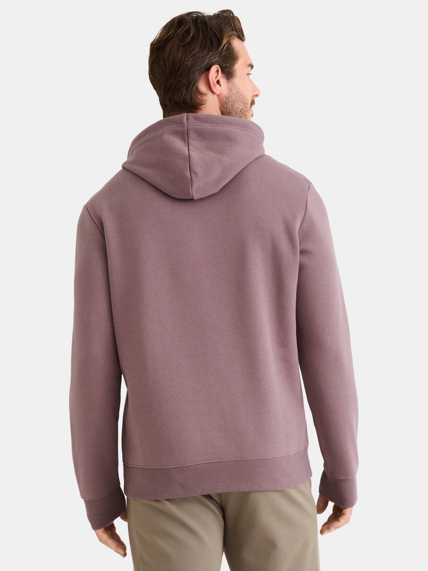 Athletic Works Men's & Big & Tall Men's Fleece Hoodie Sweatshirt, Sizes XS-4XLT