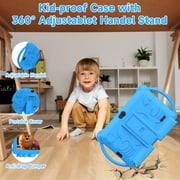 2024 Kids Tablet, Android 12 Tablet for Kids 7 inch, 4+32GB ROM(1TB Expand) Blue