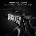 thumbnail image 3 of Tignapoo Compact Polyester Handlebar Bag for Bikes - Durable, Lightweight, Two Size Options (9x3.9x4.3in or 9x4.3in) - 235g, Easy Installation, 3 of 6