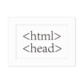 thumbnail image 1 of Programmeur Programme Déclaration Cadre Photo Montage Photo Art Peinture Bureau 5x7 Pouces, 1 of 3