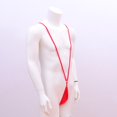 thumbnail image 1 of Mankini Hombre Bodysuit Ropa interior Traje de baño Stag Dress Costume rojo Colcomx Ropa interior de hombre, 1 of 8